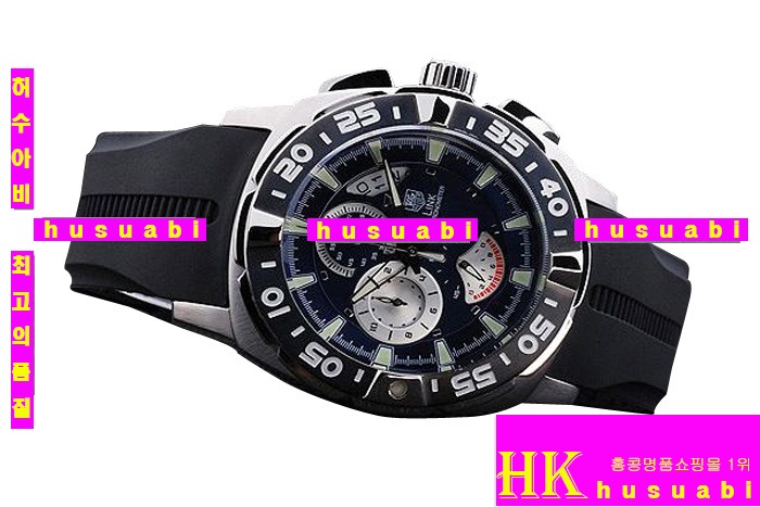 ±ȣ̾ ڽð Tag Heuer Link Black leather Japanese Quartz MOVEMENT 43mm Men tag50