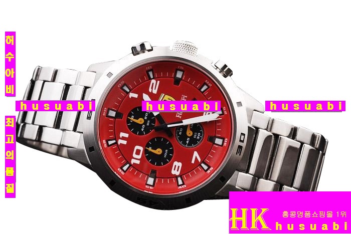  ð αǰ Replica Ferrari Red Dail Stainless Steel Men Japanese Quartz Movement . YC001-34