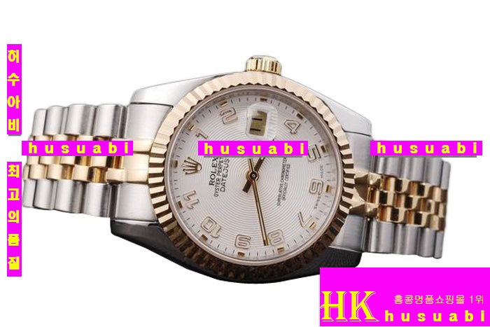  η ڽð Replica Rolex Datejust Automatic Movement Yellow gold Bezel with White Dial Men.928117-23