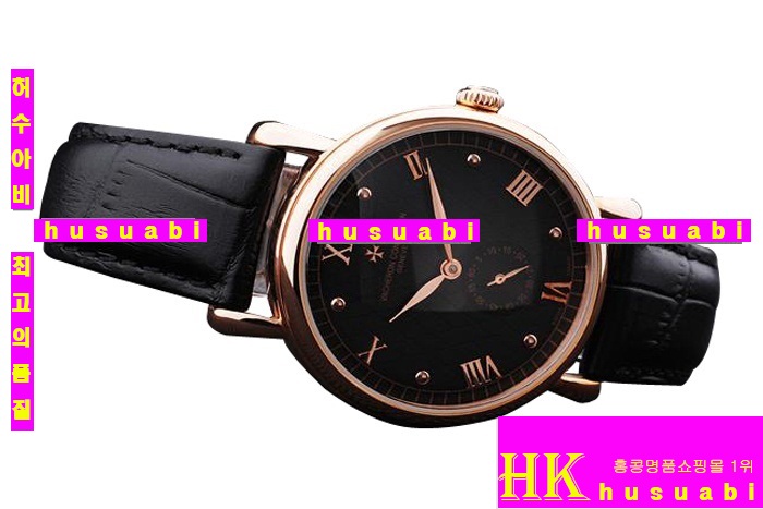 ٽܽźƾð ڸǰðReplica Vacheron Constantin Rose gold Case Black Crocodile Leather Strap Automatic Movement 33 mm vc43 A041