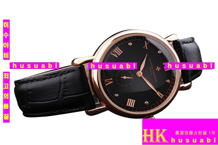 ٽܽźƾð ڸǰðReplica Vacheron Constantin Rose gold Case Black Crocodile Leather Strap Automatic Movement 33 mm vc43 A041