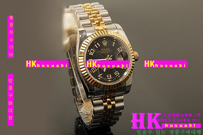 η ڽð Replica Rolex Datejust Automatic Movement Yellow gold Bezel Black Dial Men.928117-15